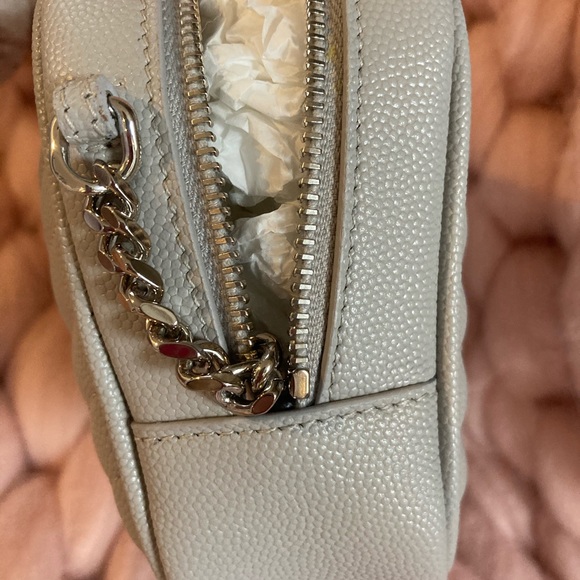 ysl camera bag silver hardware